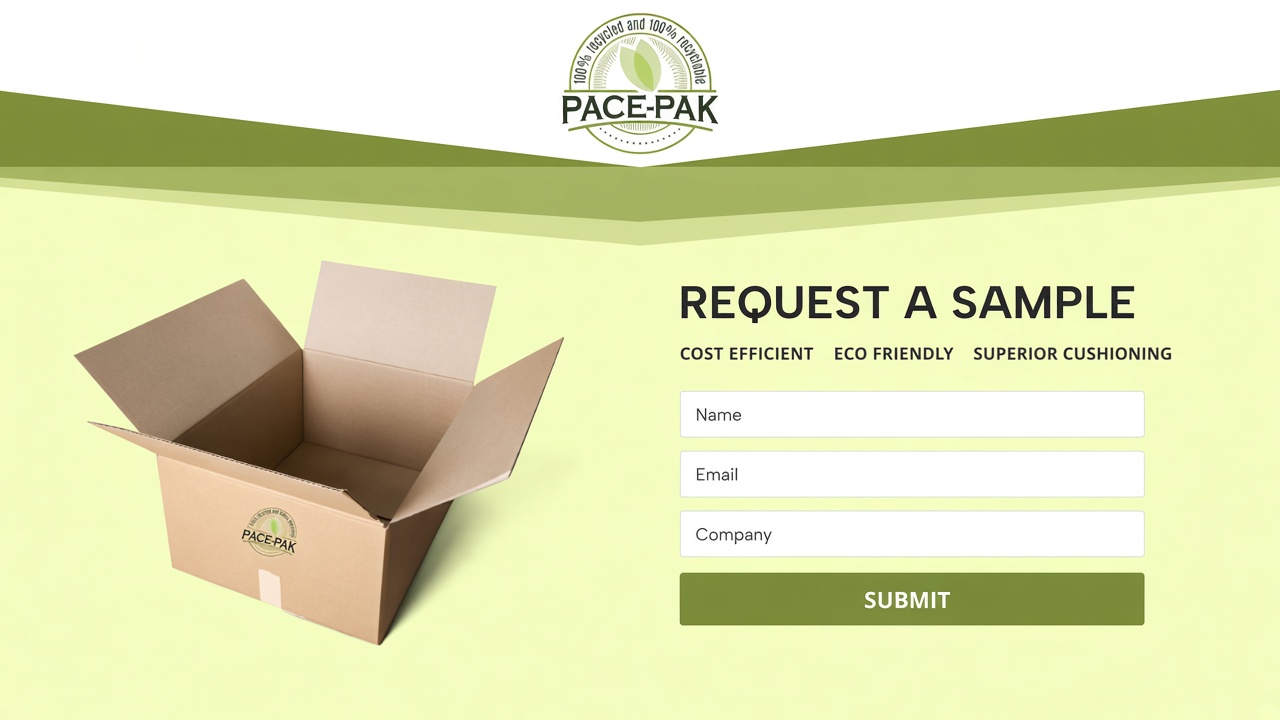 PACE-PAK sample request layout